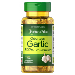 Odorless Garlic 500 мг- 250 софт гель Фото №1